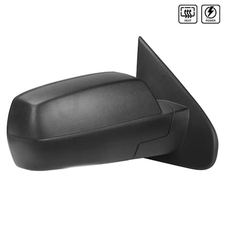Overtime Glossy Black Right Side Mirror for 2014-2018 Chevy Silverado 1500 OV2490907